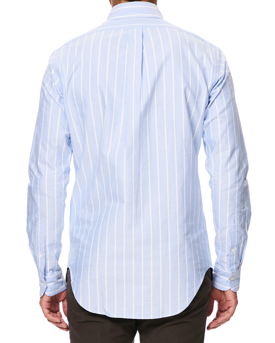 Herr | Skjortor | Kamakura Shirts | Slim Fit Oxford Sport Shirt Blue