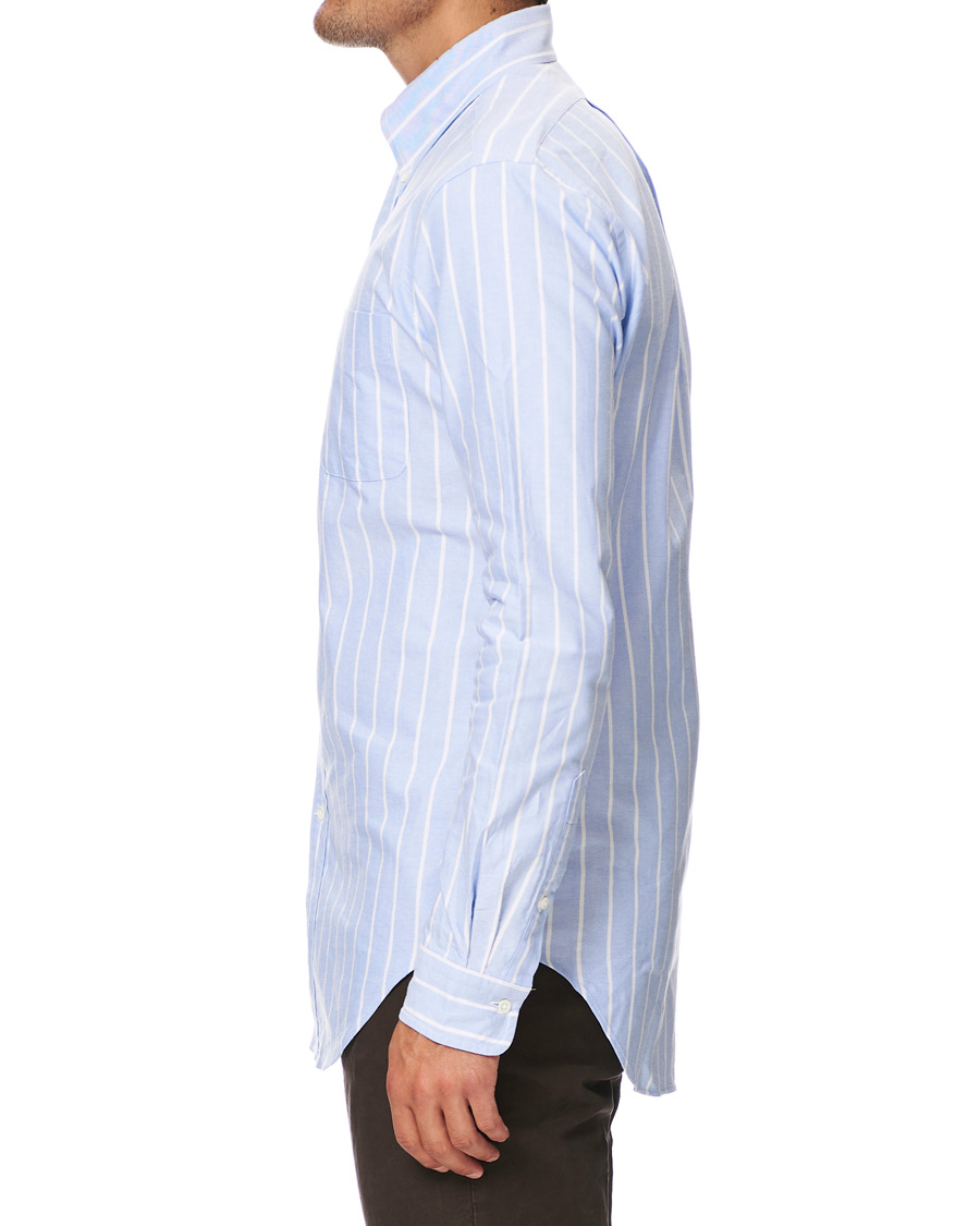 Herr | Skjortor | Kamakura Shirts | Slim Fit Oxford Sport Shirt Blue
