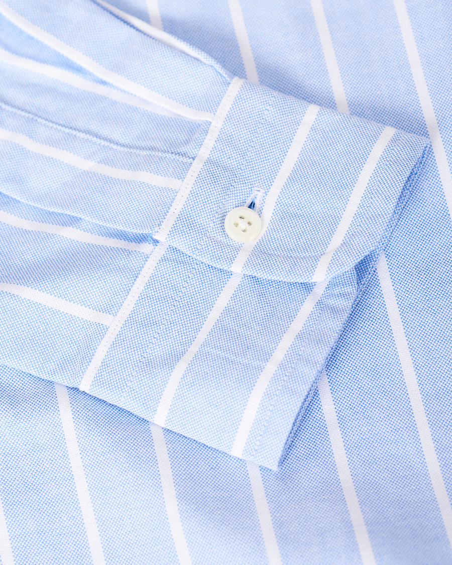 Herr | Skjortor | Kamakura Shirts | Slim Fit Oxford Sport Shirt Blue