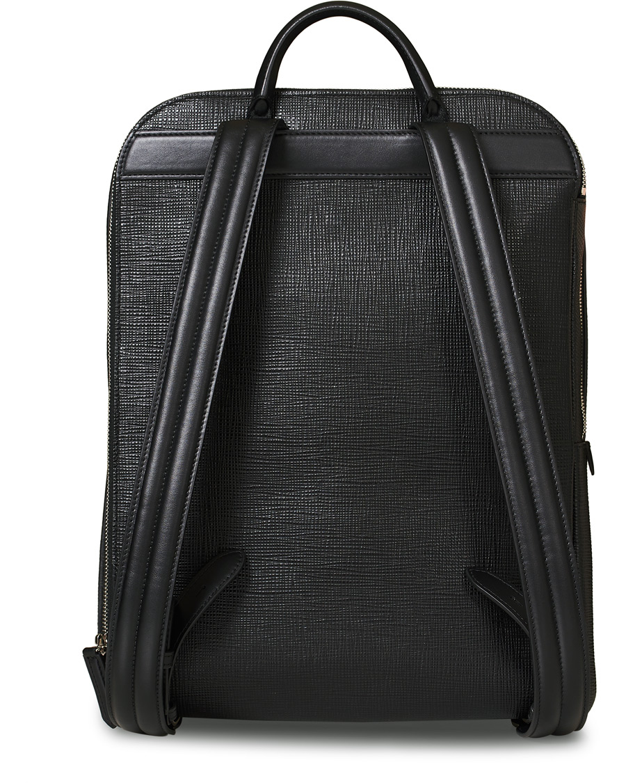Herr | Smythson Panama Zip Around Backpack Black | Smythson | Panama Zip Around Backpack Black