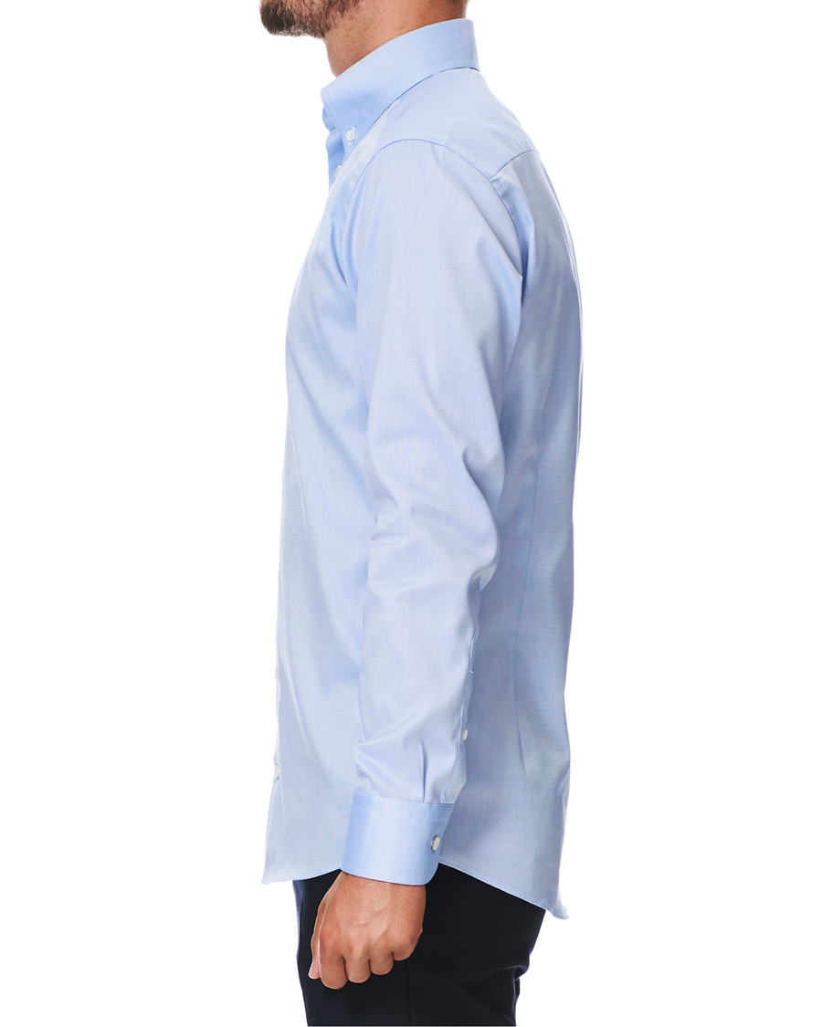 Herr | Skjortor | Eton | Slim Fit Royal Oxford Button Down Shirt Light Blue