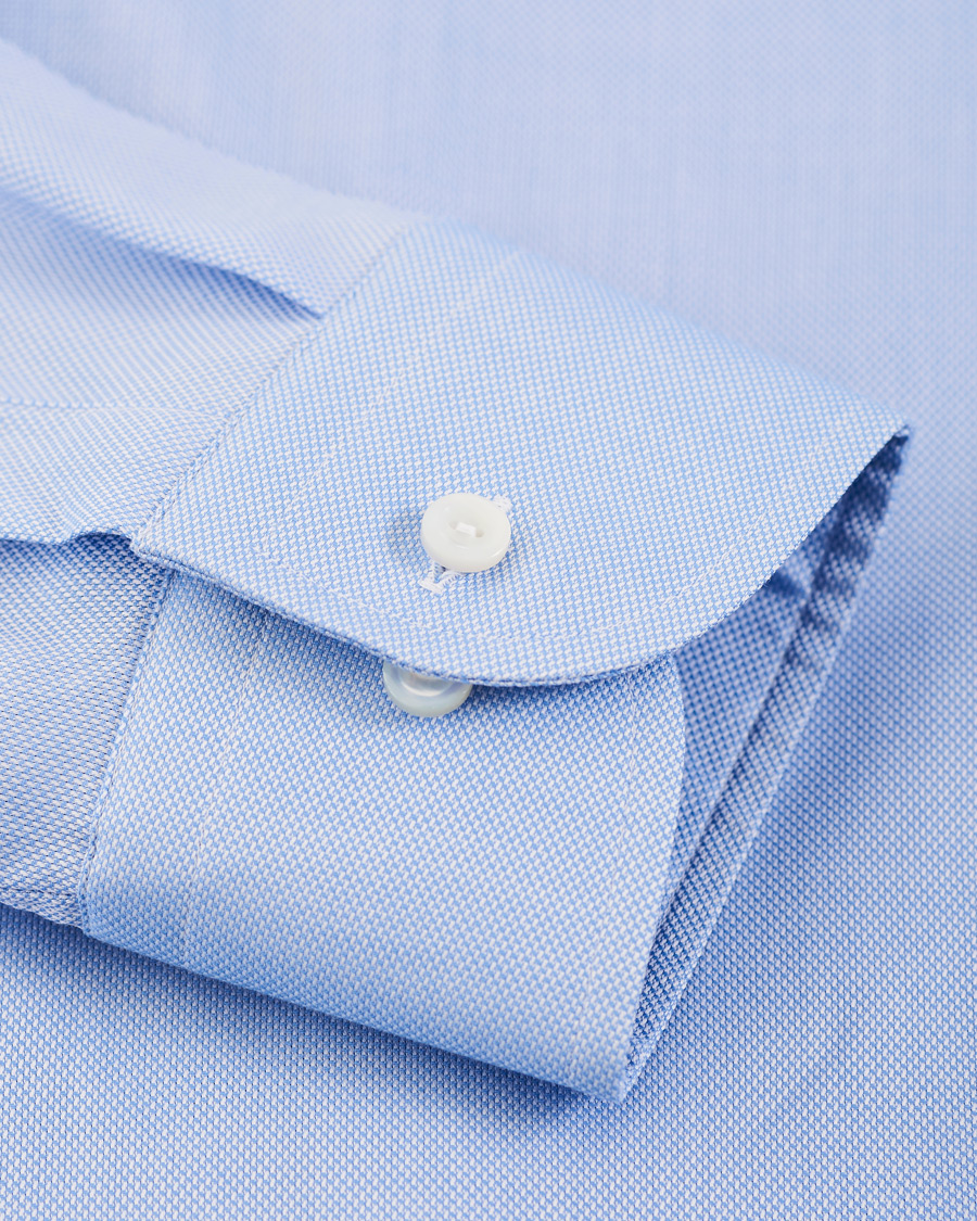 Herr | Skjortor | Eton | Slim Fit Royal Oxford Button Down Shirt Light Blue