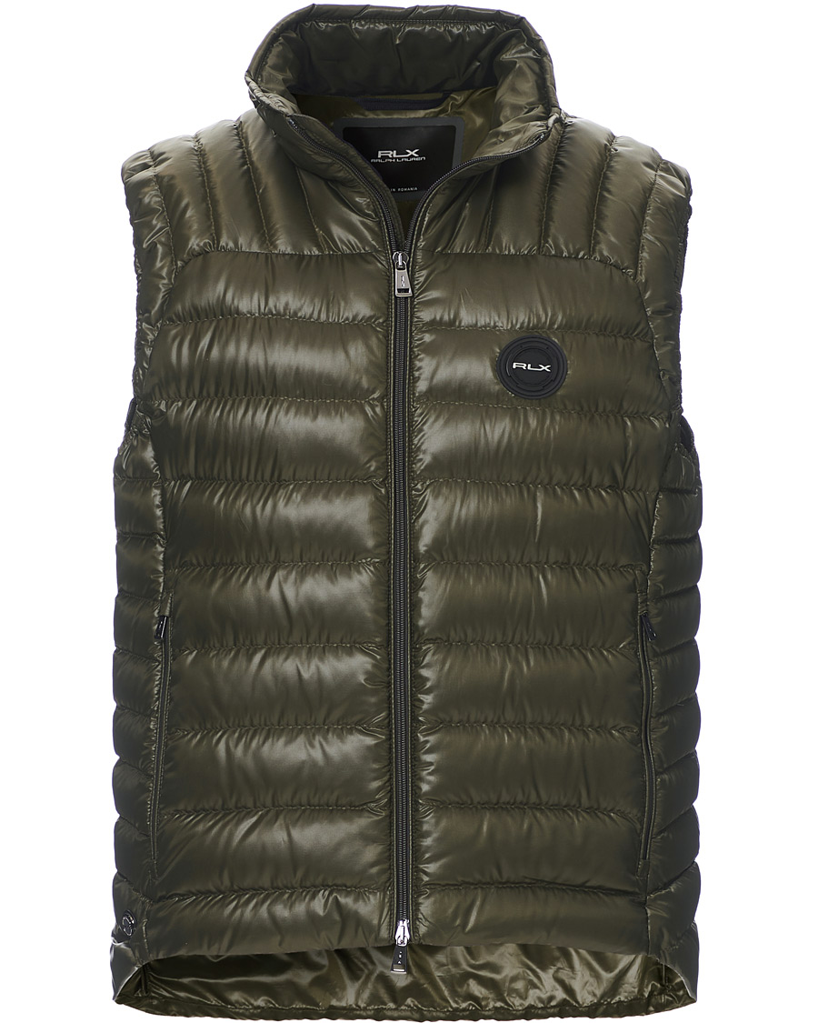 Herr | Jackor | RLX Ralph Lauren | Lightweight Down Vest Dark Olive