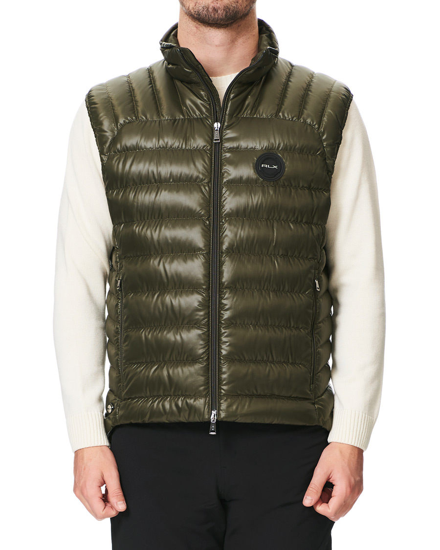 Herr | Jackor | RLX Ralph Lauren | Lightweight Down Vest Dark Olive