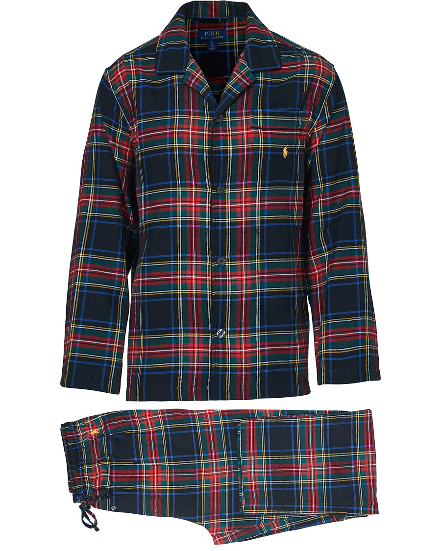 Herr | Pyjamas & Morgonrockar | Polo Ralph Lauren | Flannel Check Pyjama Set Red/Green/Blue