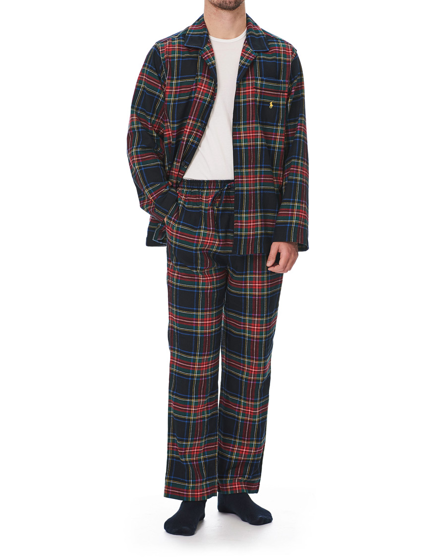 Herr | Pyjamas & Morgonrockar | Polo Ralph Lauren | Flannel Check Pyjama Set Red/Green/Blue