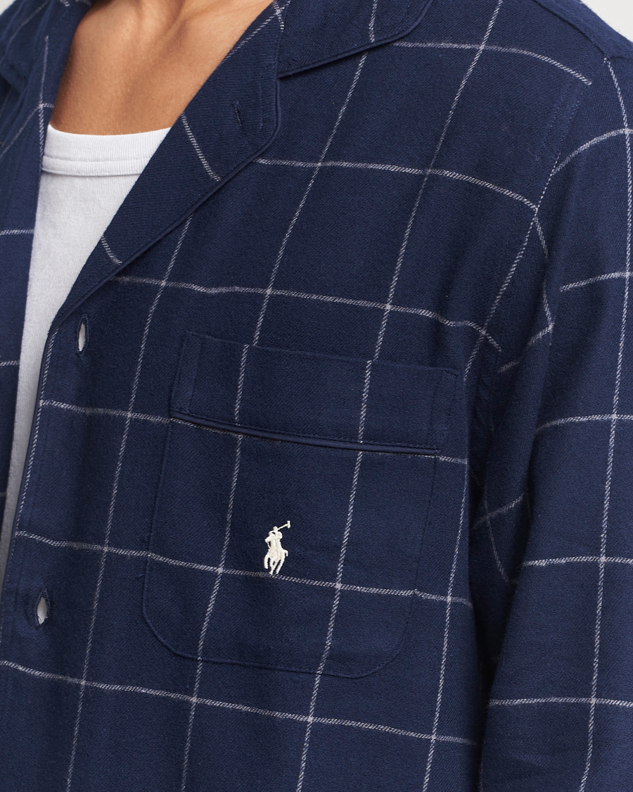 Herr | Polo Ralph Lauren Pyjama Set Navy Windowpane | Polo Ralph Lauren | Pyjama Set Navy Windowpane