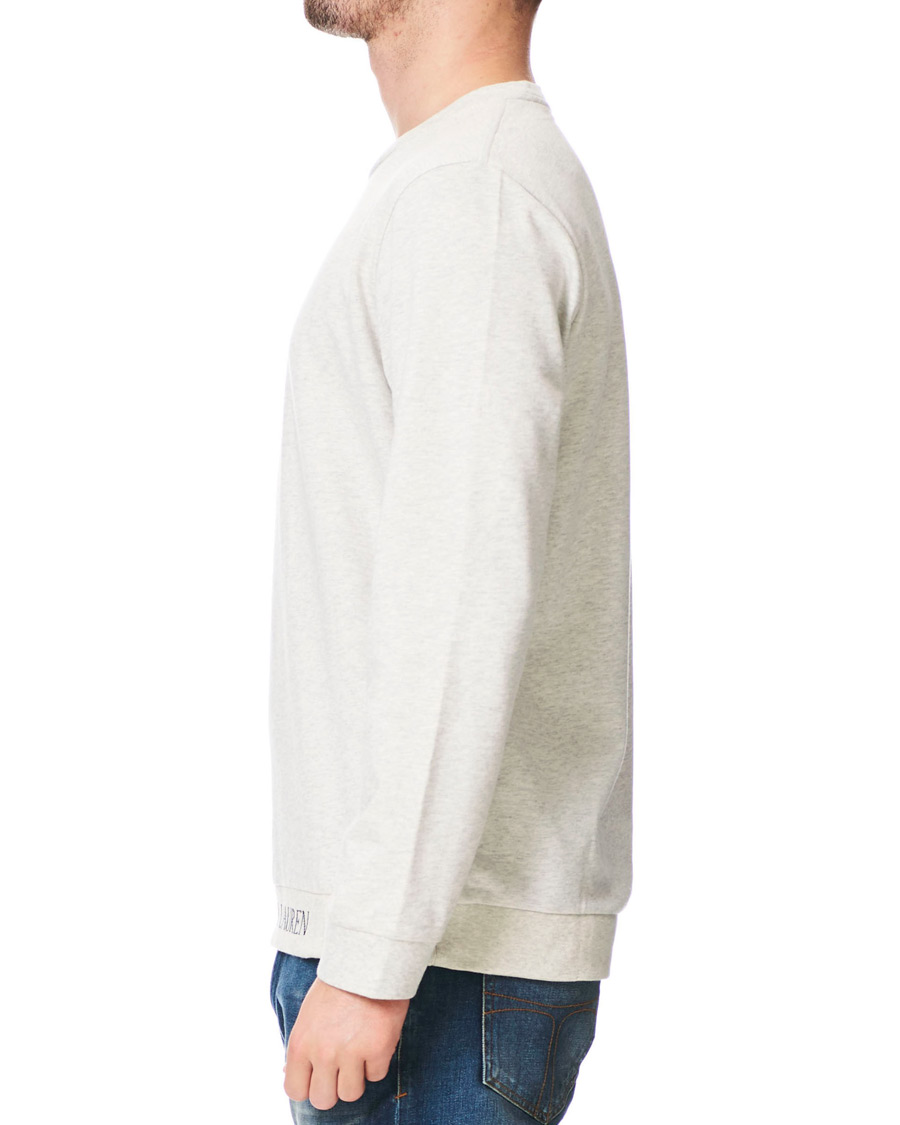 Herr | Tröjor | Polo Ralph Lauren | Logo Crew Neck Sweatshirt Heather Grey