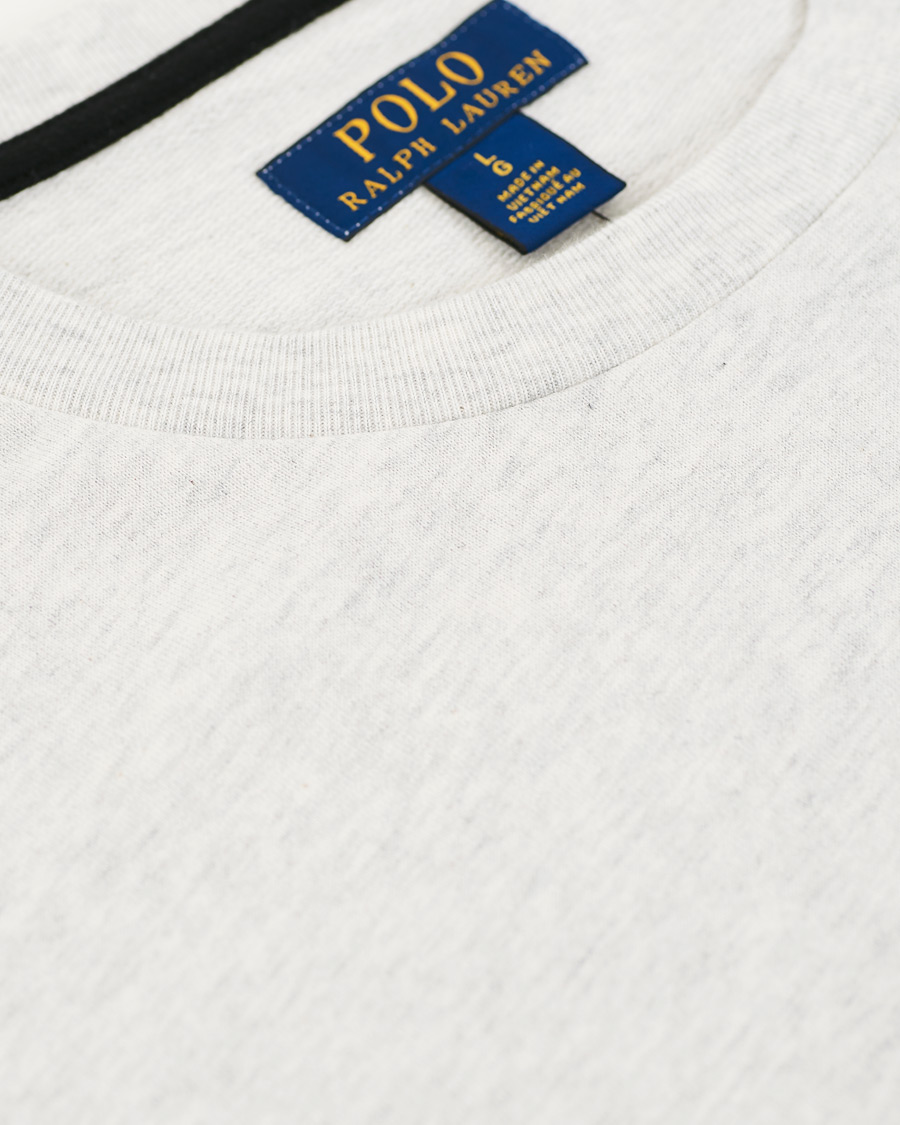 Herr | Tröjor | Polo Ralph Lauren | Logo Crew Neck Sweatshirt Heather Grey