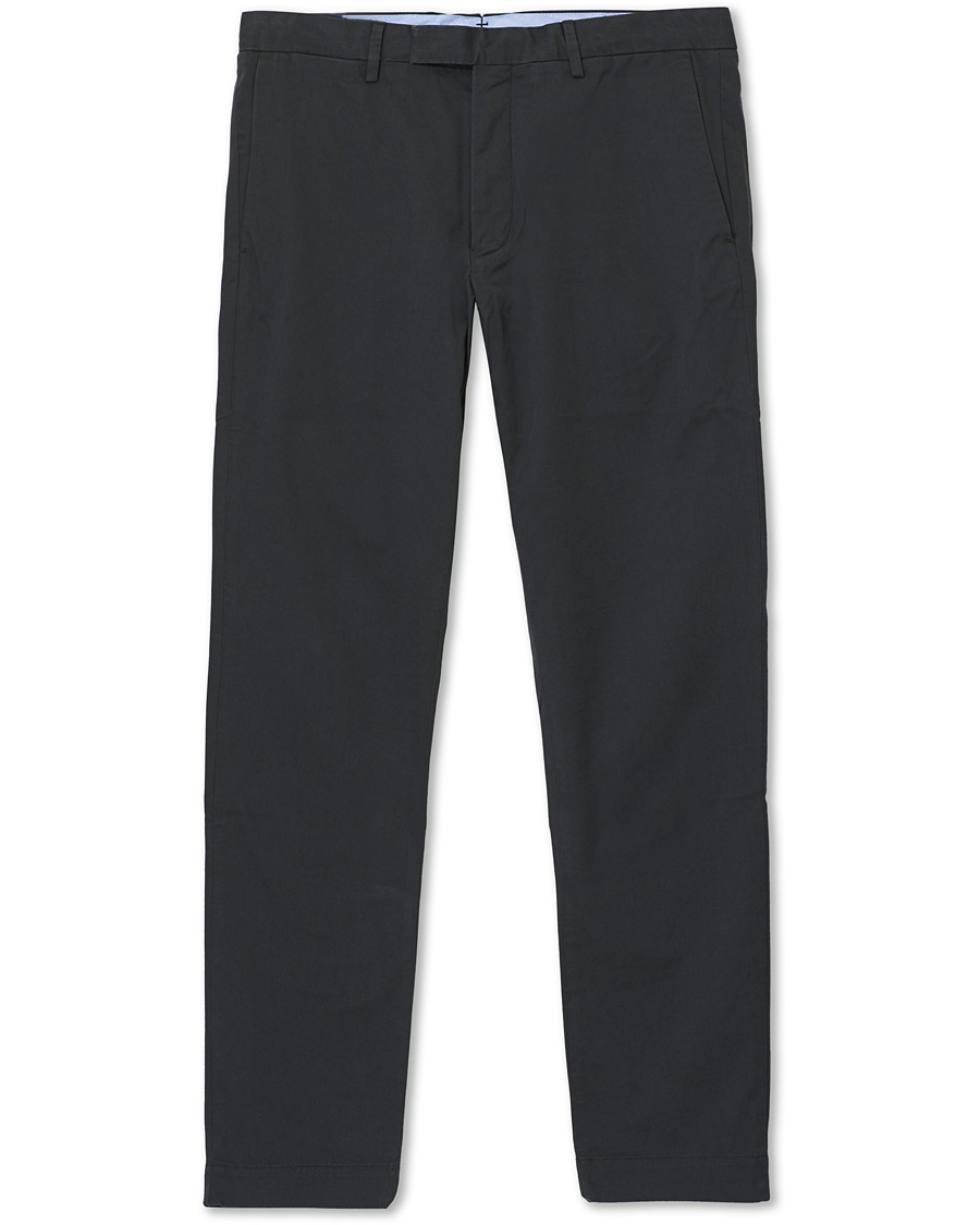 Herr | Byxor | Polo Ralph Lauren | Slim Fit Stretch Chinos Black Mask