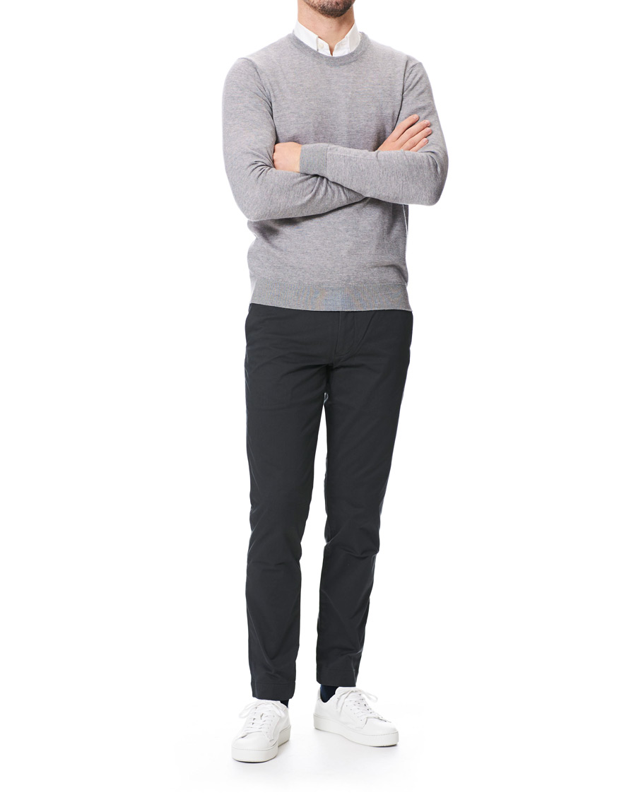 Herr | Byxor | Polo Ralph Lauren | Slim Fit Stretch Chinos Black Mask