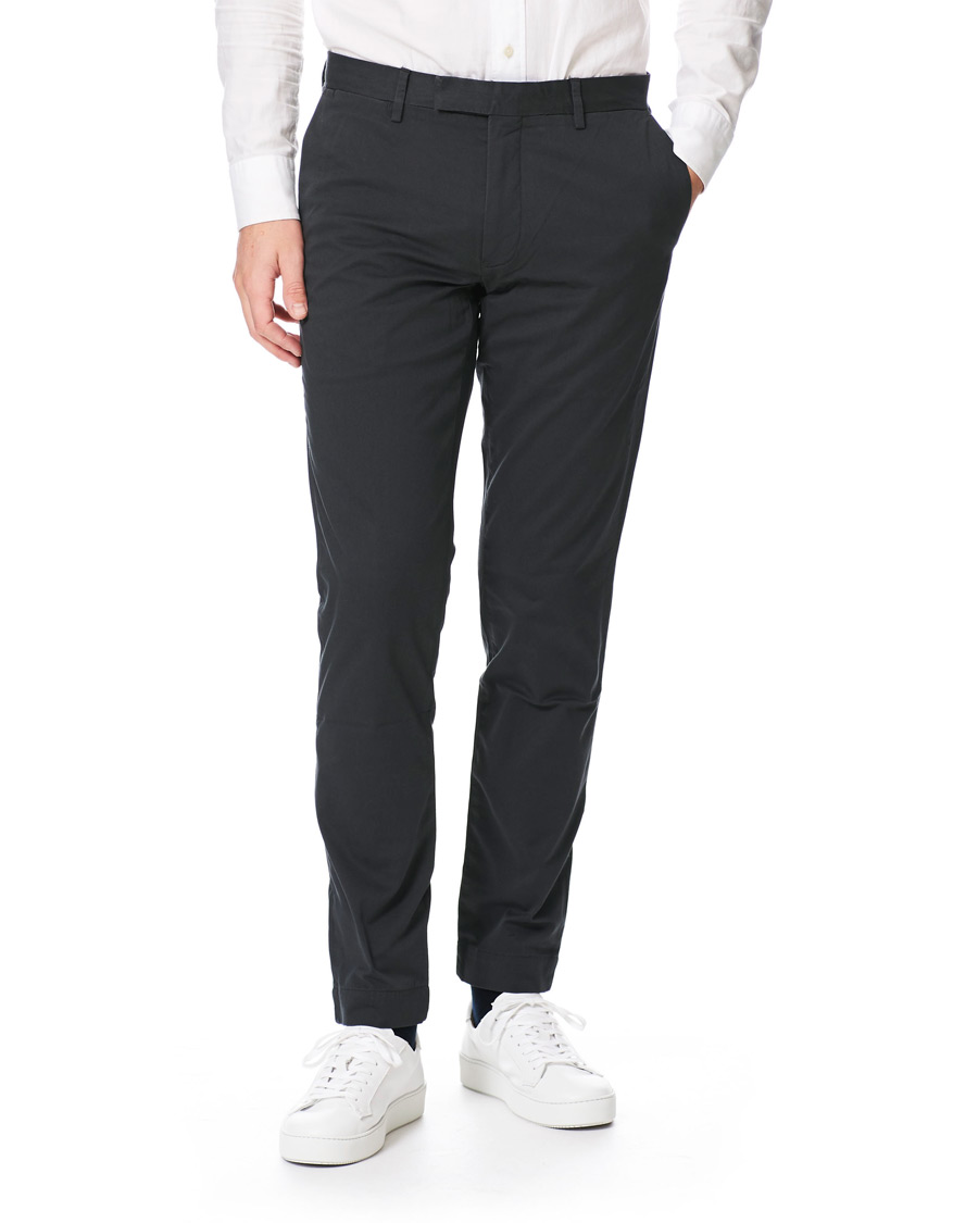 Herr | Byxor | Polo Ralph Lauren | Slim Fit Stretch Chinos Black Mask