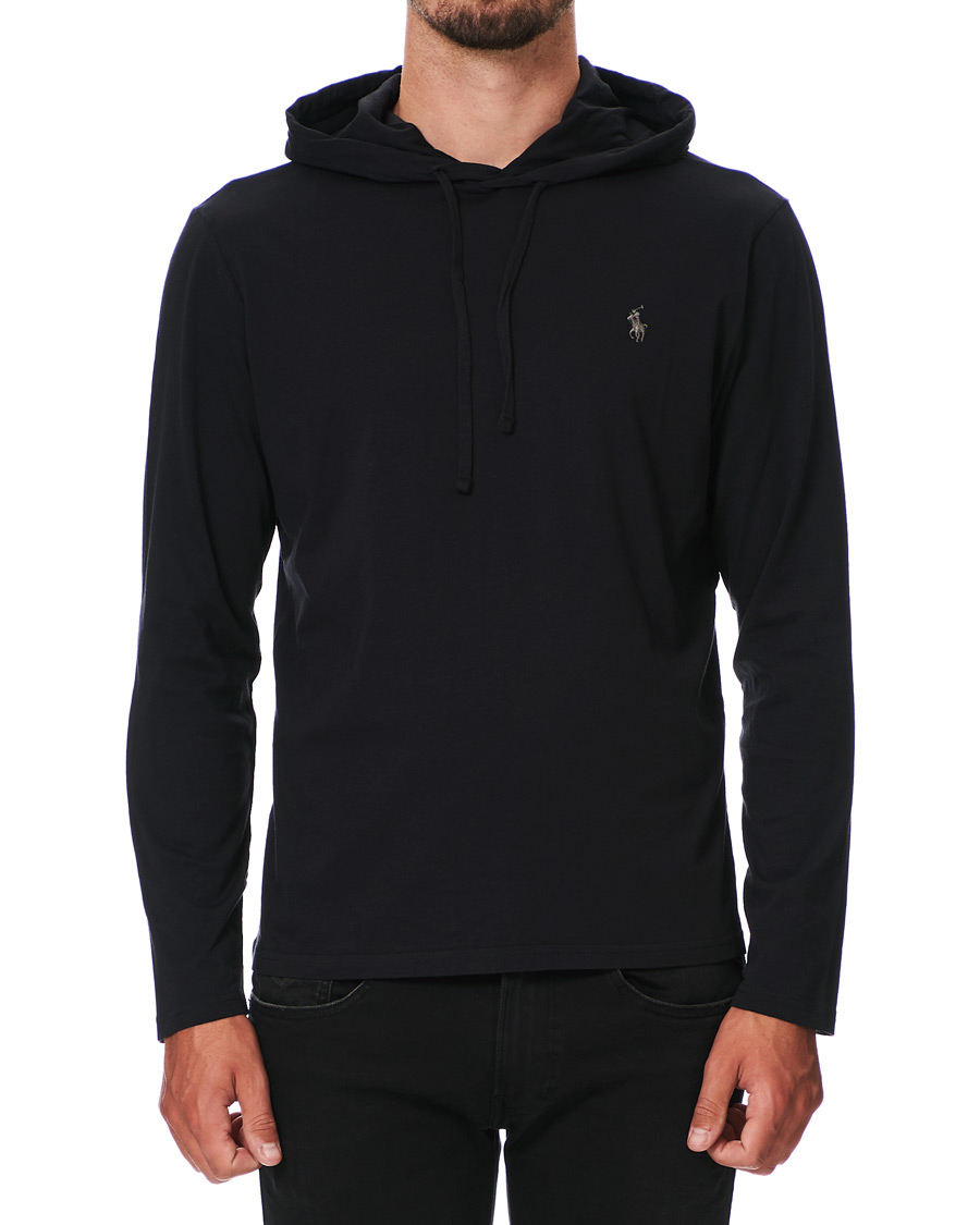 Herr | Tröjor | Polo Ralph Lauren | Long Sleeve Hoodie Polo Black