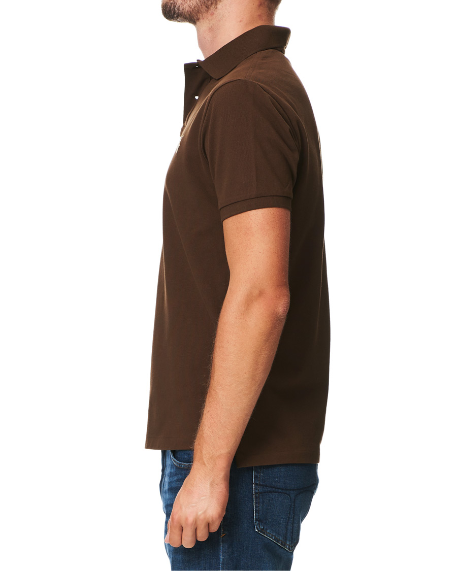 Herr | Pikéer | Polo Ralph Lauren | Custom Slim Fit Polo Cooper Brown
