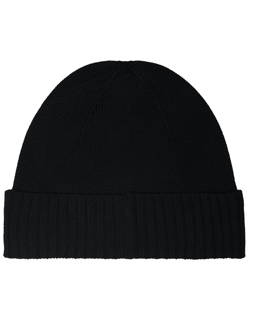 Herr | Polo Ralph Lauren Merino Wool Beanie Polo Black | Polo Ralph Lauren | Merino Wool Beanie Polo Black