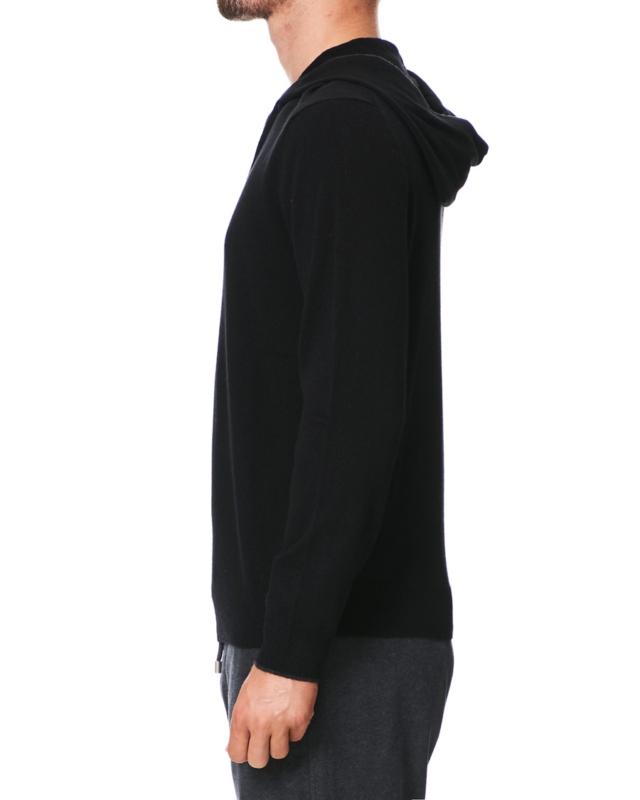 Herr | Tröjor | RLX Ralph Lauren | Washable Cashmere Hoodie Black