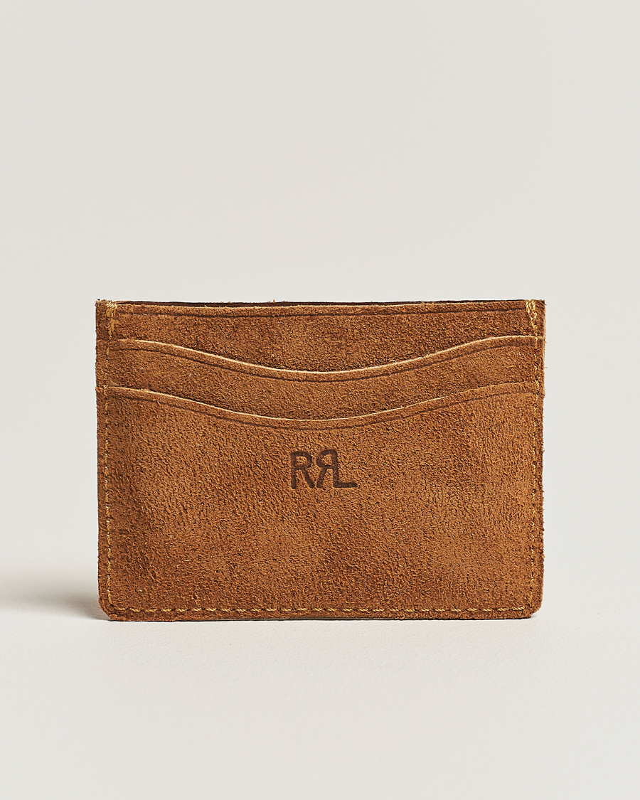 Herr | RRL Rough Out Cardholder Wallet Brown | RRL | Rough Out Cardholder Wallet Brown