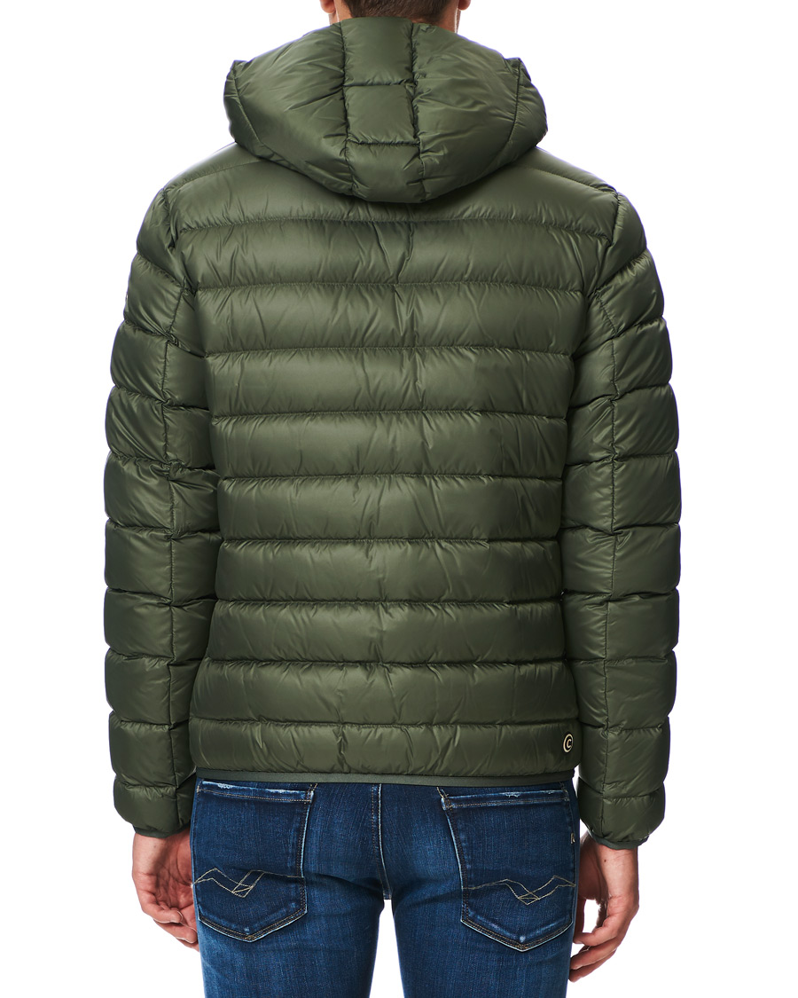 Herr | Jackor | Colmar | Concrete Down Hooded Jacket Matcha