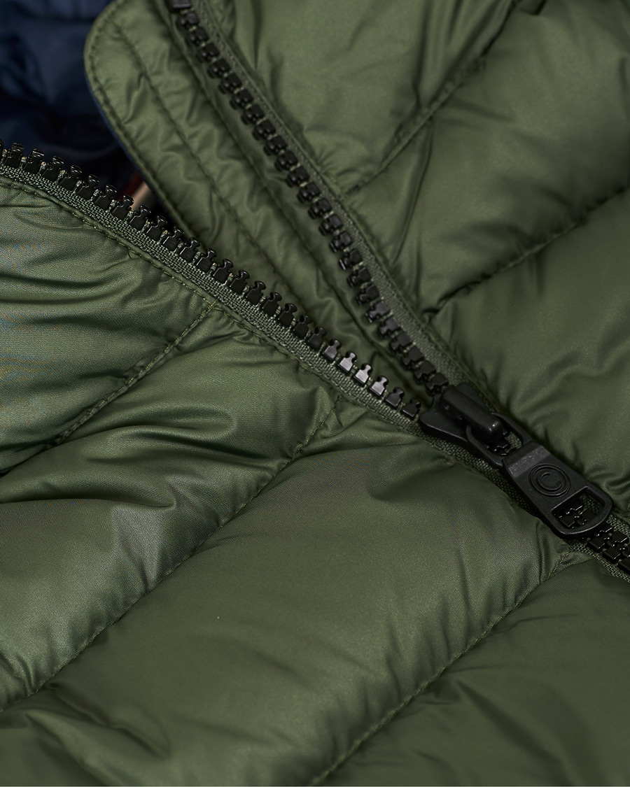 Herr | Jackor | Colmar | Concrete Down Hooded Jacket Matcha