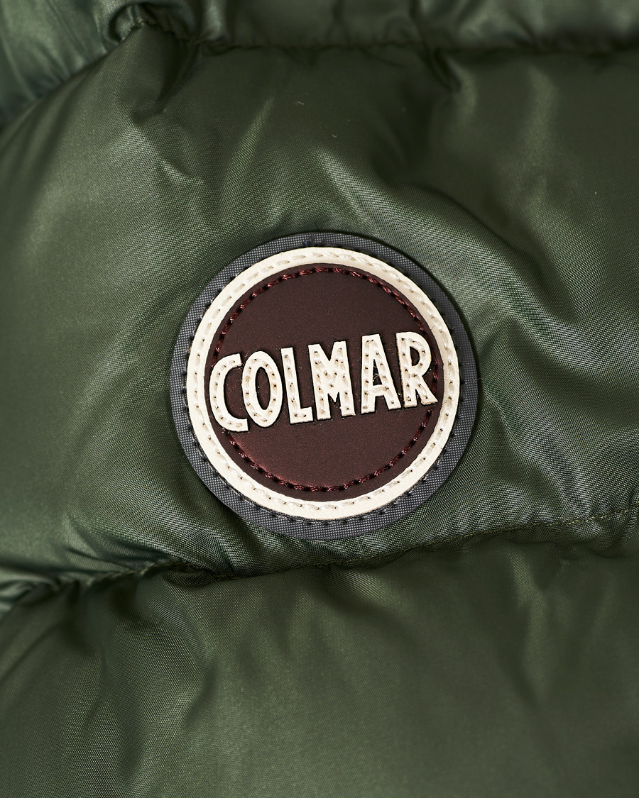 Herr | Jackor | Colmar | Concrete Down Hooded Jacket Matcha