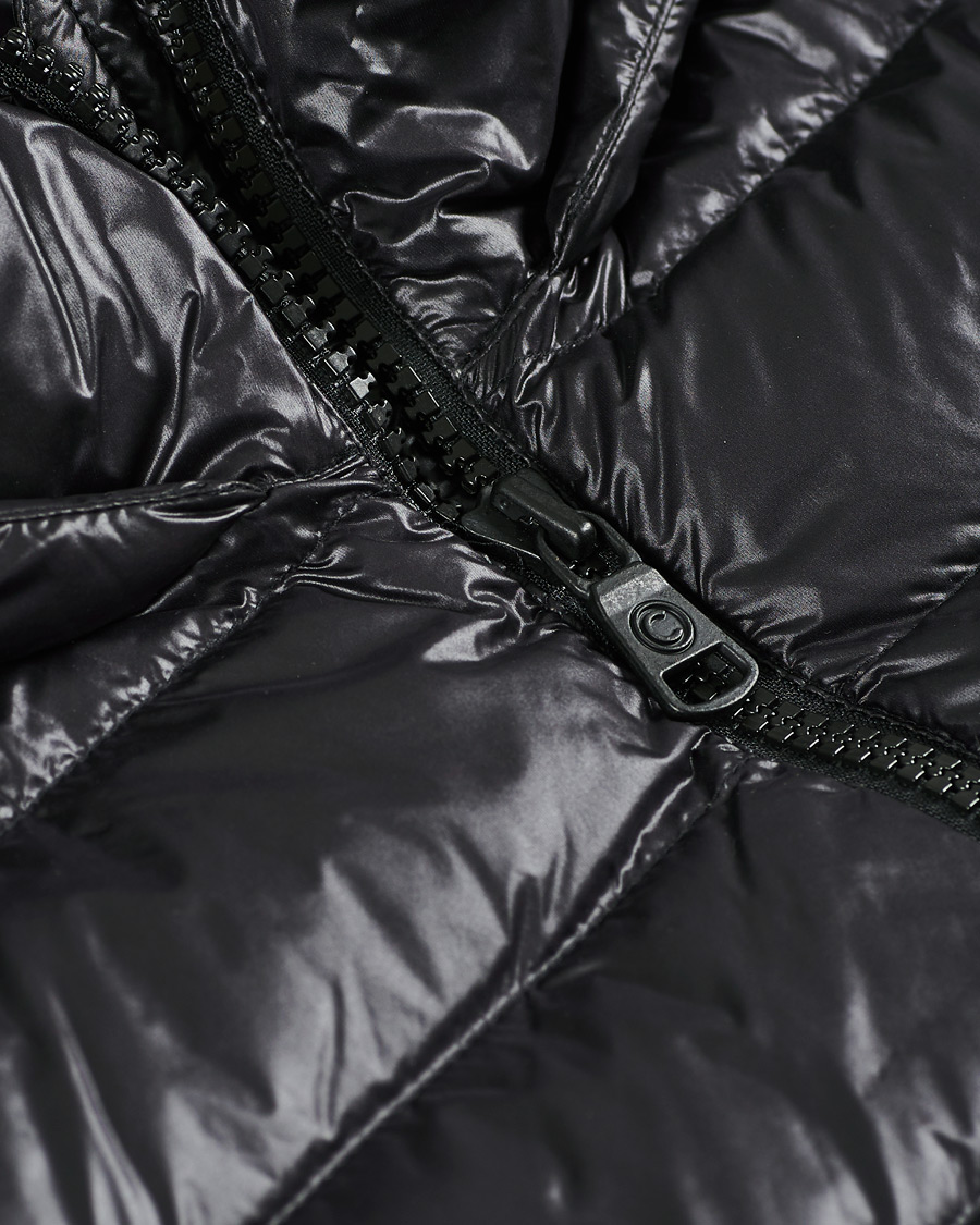 Herr | Jackor | Colmar | Blaze High Shine Down Hooded Jacket Black