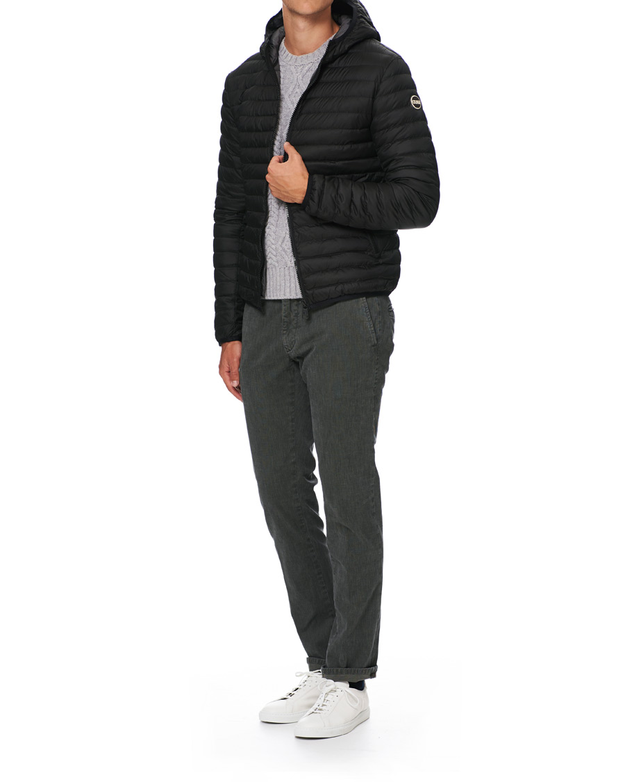 Herr | Jackor | Colmar | Floid Lightweight Down Hooded Jacket Black