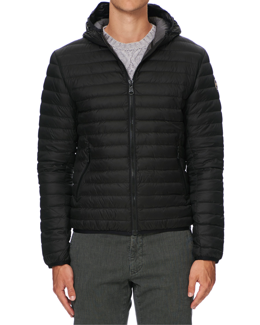 Herr | Jackor | Colmar | Floid Lightweight Down Hooded Jacket Black