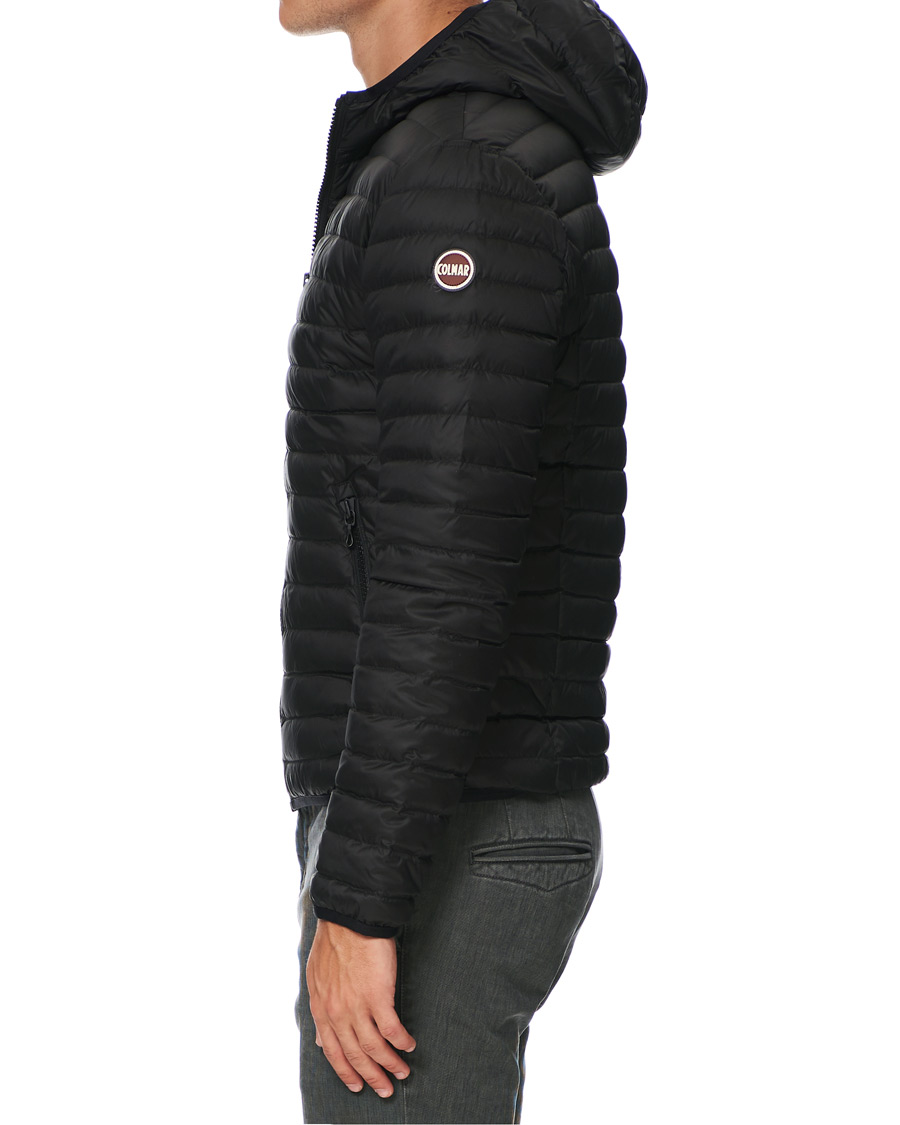 Herr | Jackor | Colmar | Floid Lightweight Down Hooded Jacket Black