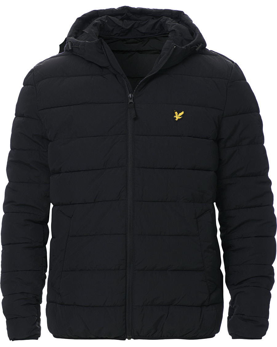 Herr | Jackor | Lyle & Scott | Lightweight Puffer Jacket Jet Black