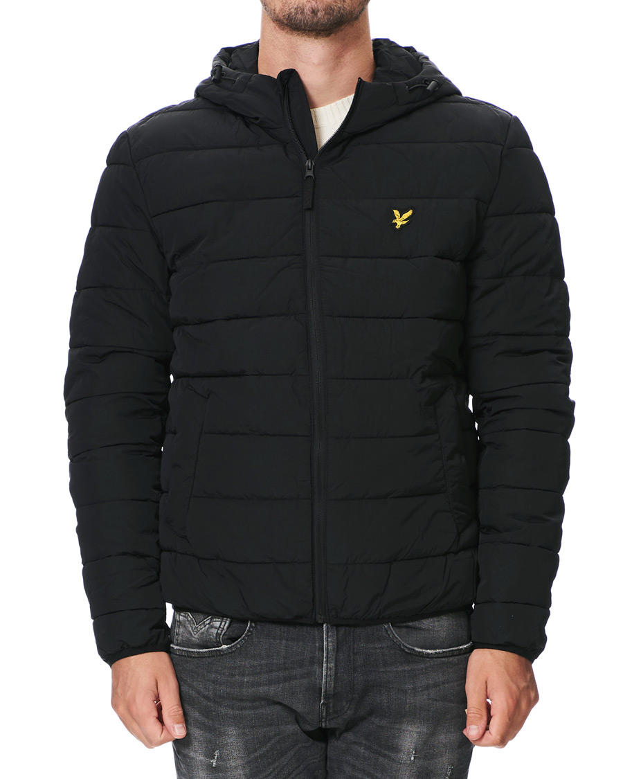 Herr | Jackor | Lyle & Scott | Lightweight Puffer Jacket Jet Black