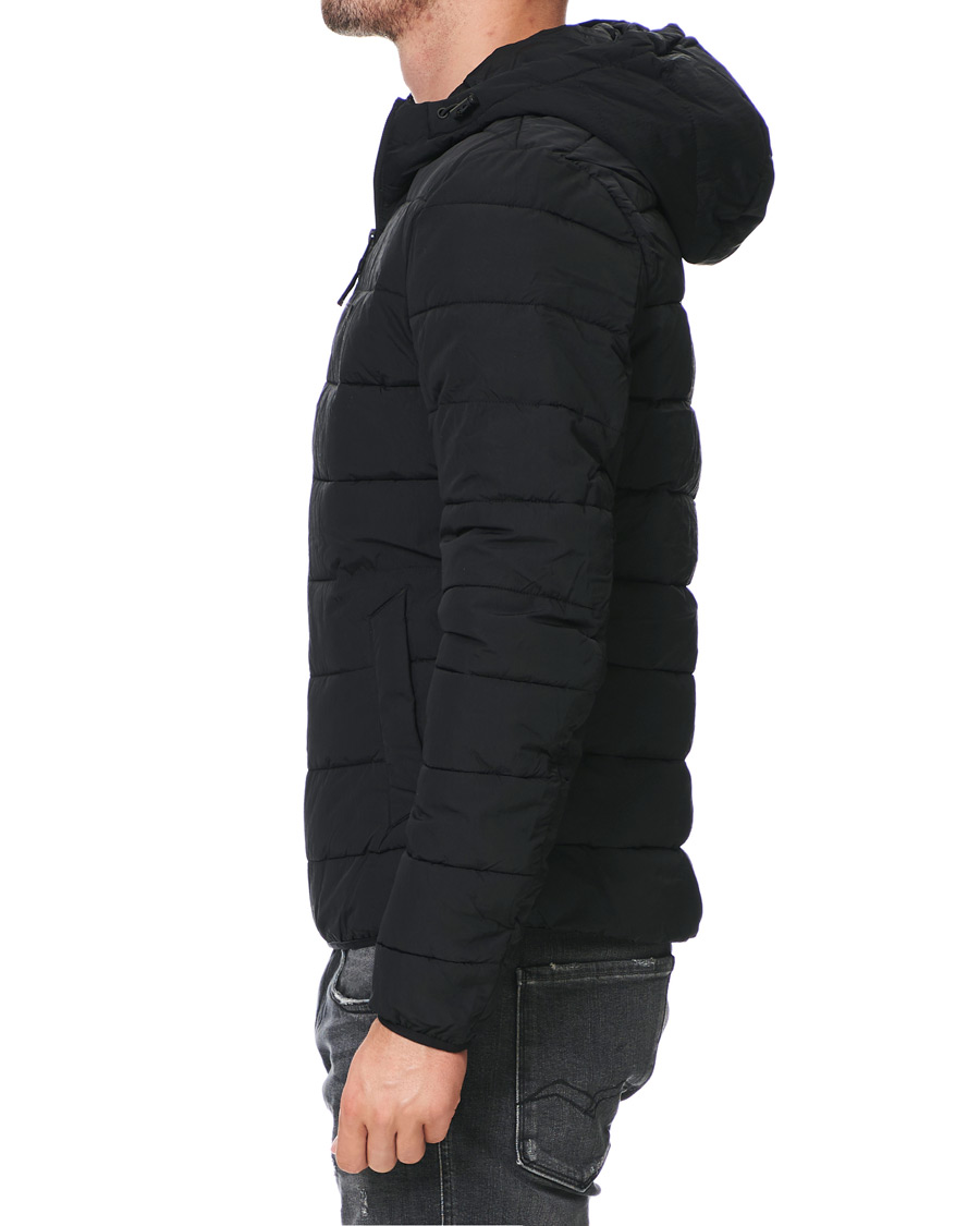 Herr | Jackor | Lyle & Scott | Lightweight Puffer Jacket Jet Black