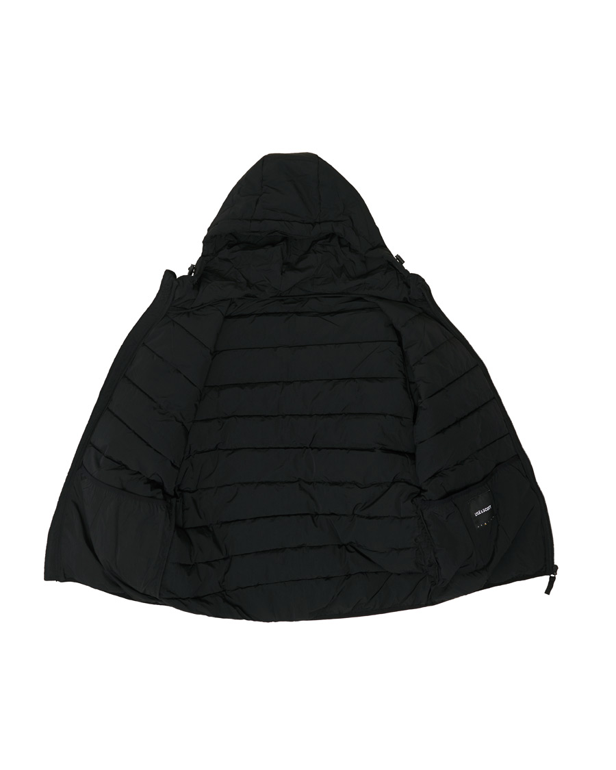 Herr | Jackor | Lyle & Scott | Lightweight Puffer Jacket Jet Black
