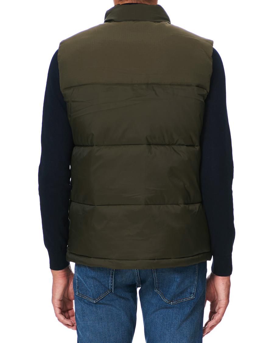 Herr | Jackor | Lyle & Scott | Wadded Ripstop Vest Trek Green