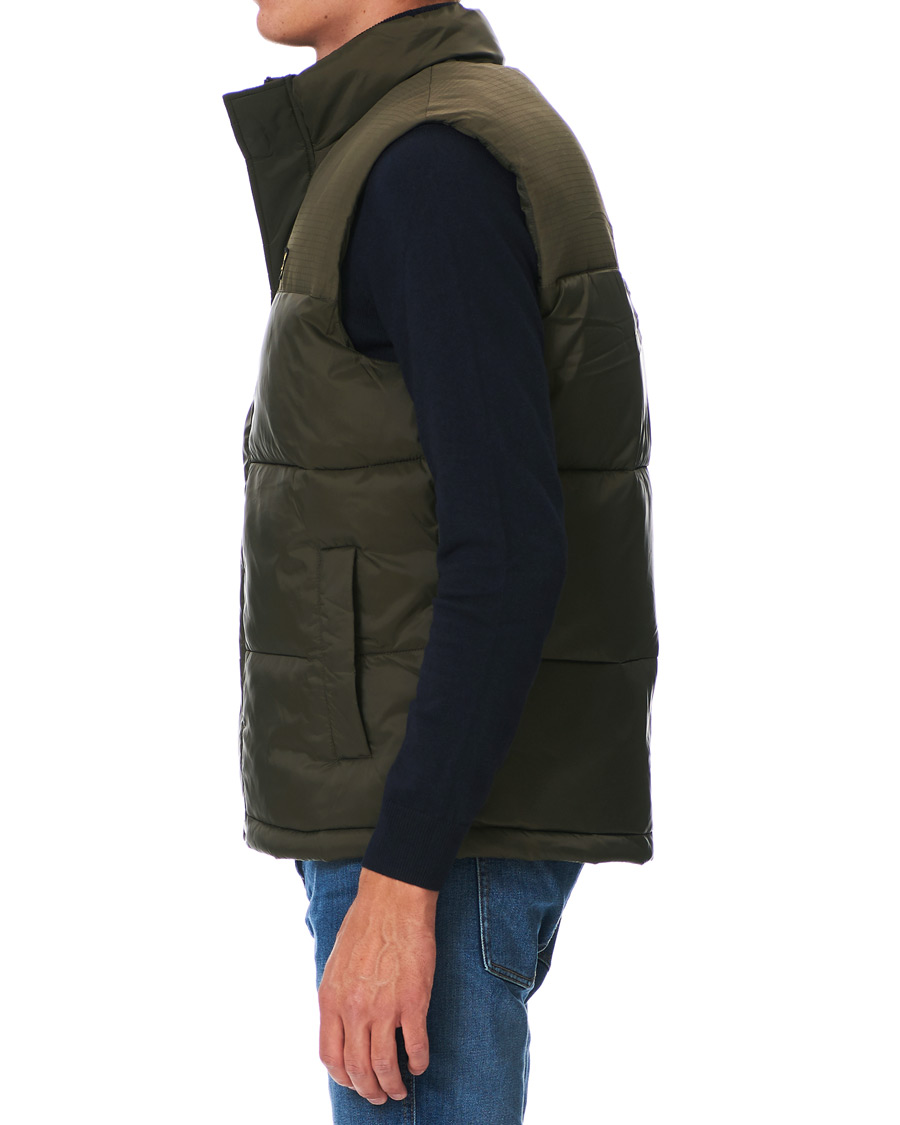 Herr | Jackor | Lyle & Scott | Wadded Ripstop Vest Trek Green