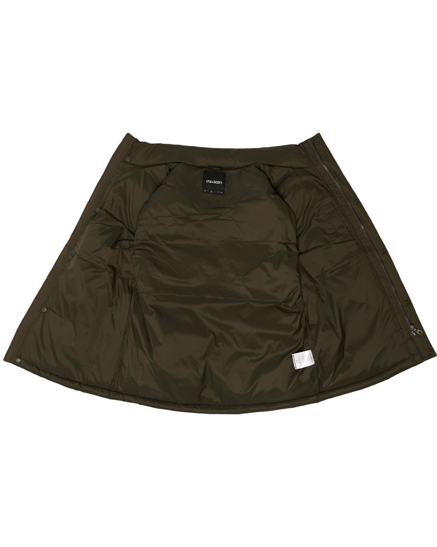 Herr | Jackor | Lyle & Scott | Wadded Ripstop Vest Trek Green