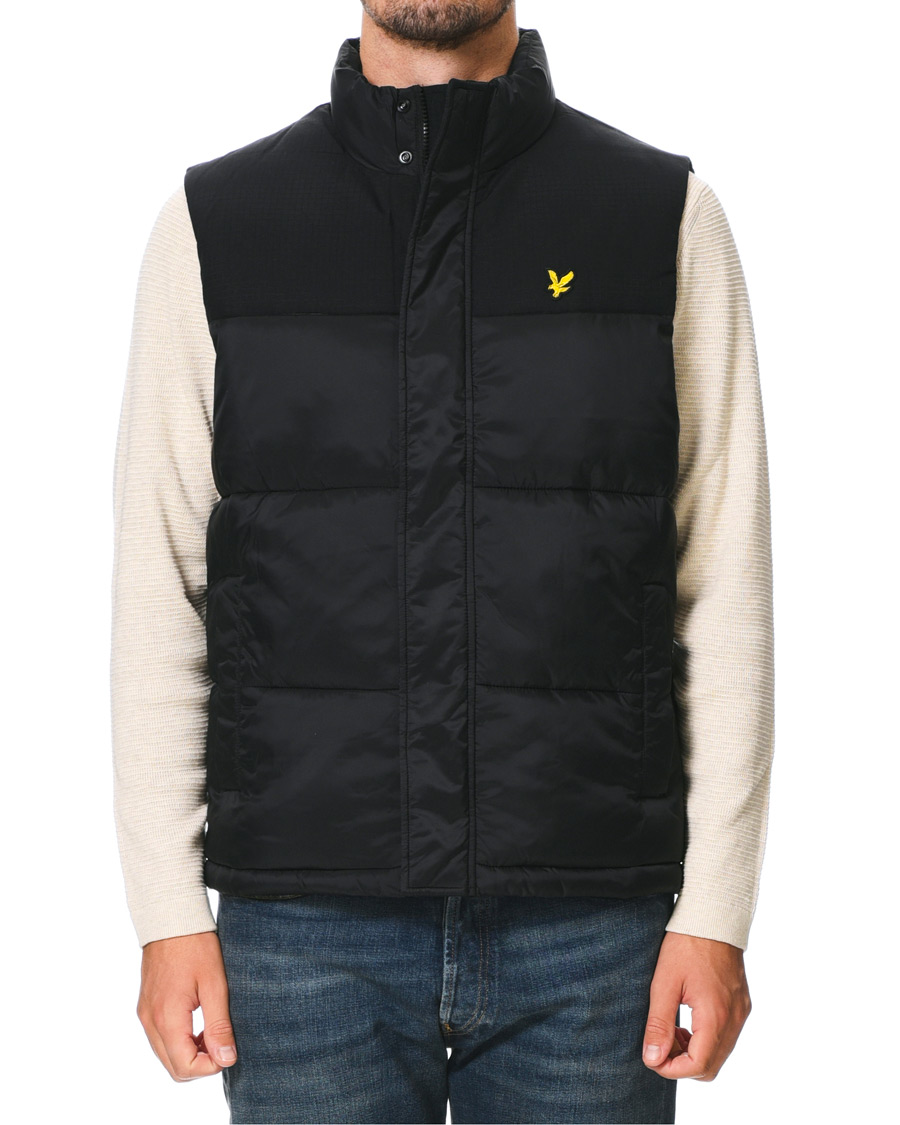 Herr | Jackor | Lyle & Scott | Wadded Gilet Vest Black