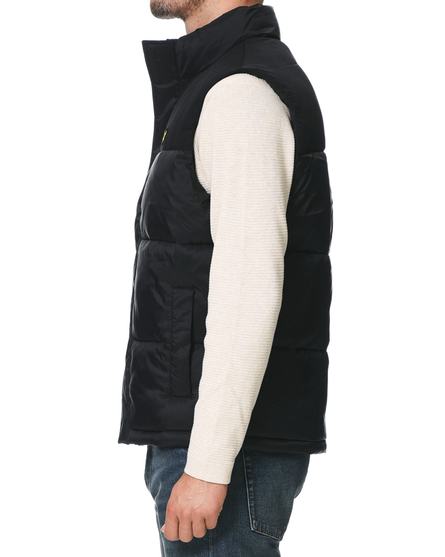 Herr | Jackor | Lyle & Scott | Wadded Gilet Vest Black