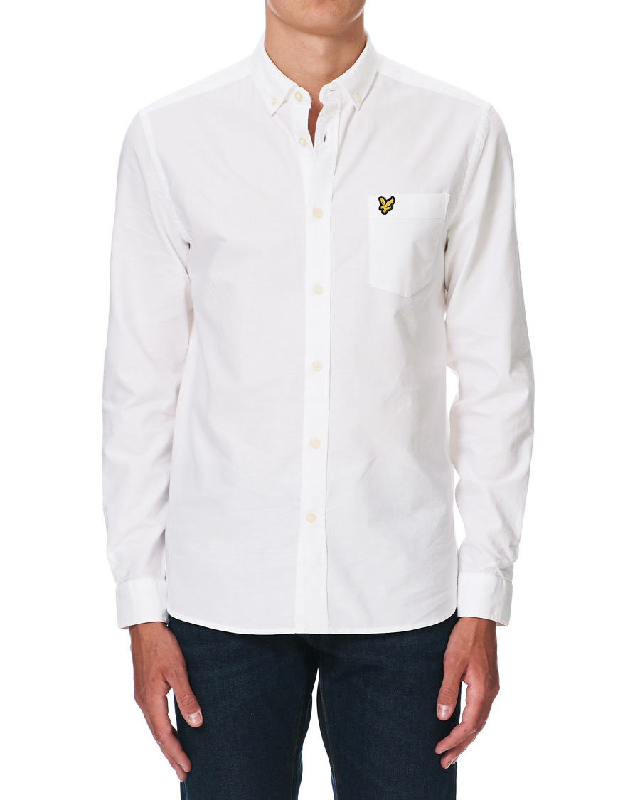 Herr | Skjortor | Lyle & Scott | Lightweight Oxford Shirt White