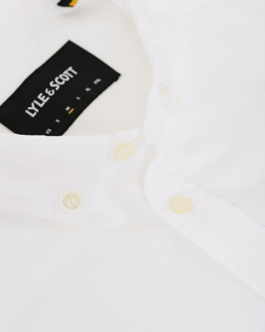 Herr | Skjortor | Lyle & Scott | Lightweight Oxford Shirt White
