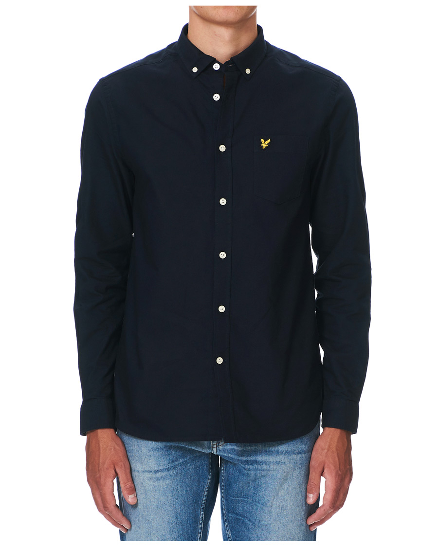 Herr |  | Lyle & Scott | Lightweight Oxford Shirt Dark Navy