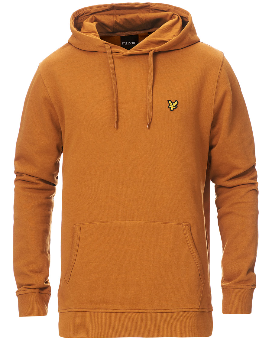 Herr | Tröjor | Lyle & Scott | Pullover Hoodie Caramel