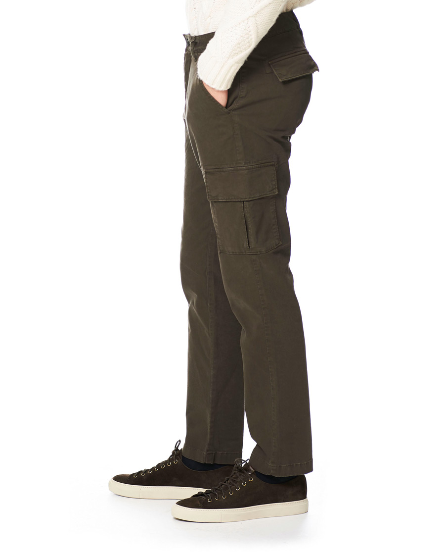 Herr | Byxor | Lyle & Scott | Cargo Pants Trek Green