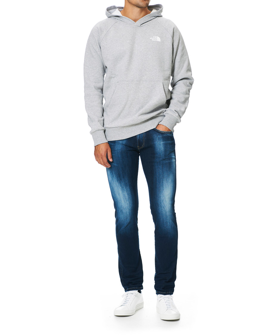 Herr | Tröjor | The North Face | Raglan Redbox Hoodie Grey Heather