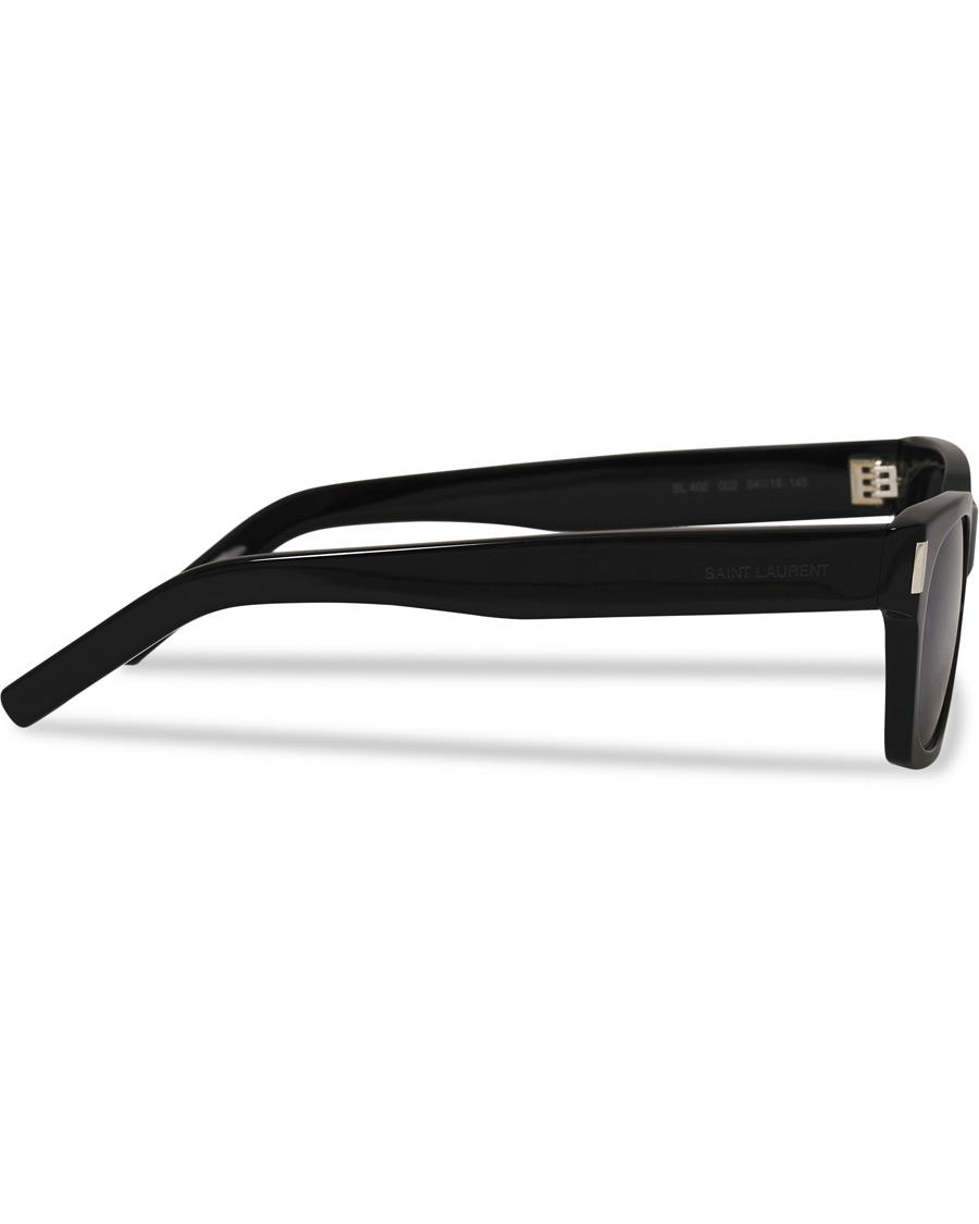 Herr | Saint Laurent SL 402 Sunglasses Black/Silver | Saint Laurent | SL 402 Sunglasses Black/Silver