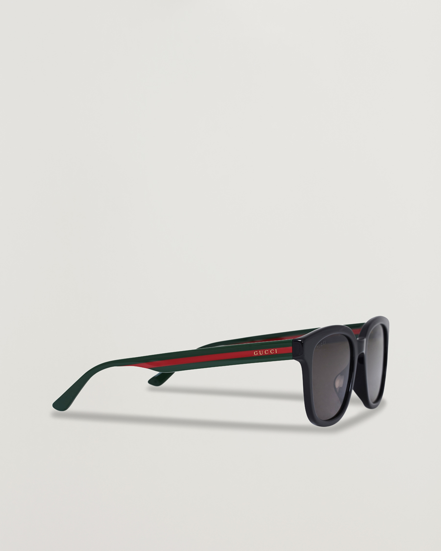 Herr | Gucci GG0847SK Sunglasses Black/Green | Gucci | GG0847SK Sunglasses Black/Green