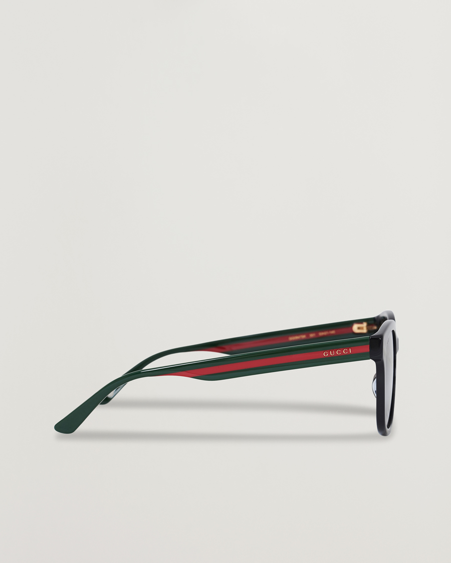 Herr | Gucci GG0847SK Sunglasses Black/Green | Gucci | GG0847SK Sunglasses Black/Green