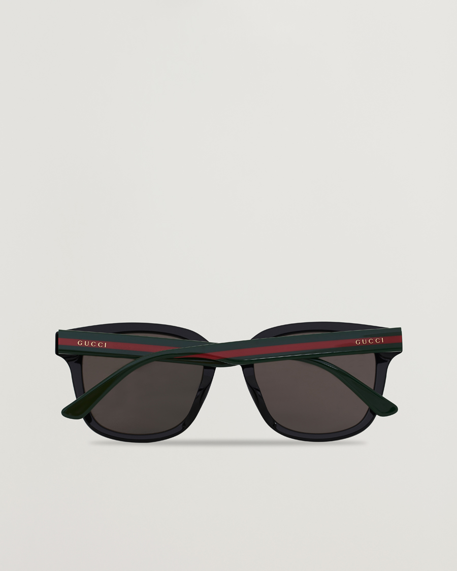 Herr | Gucci GG0847SK Sunglasses Black/Green | Gucci | GG0847SK Sunglasses Black/Green
