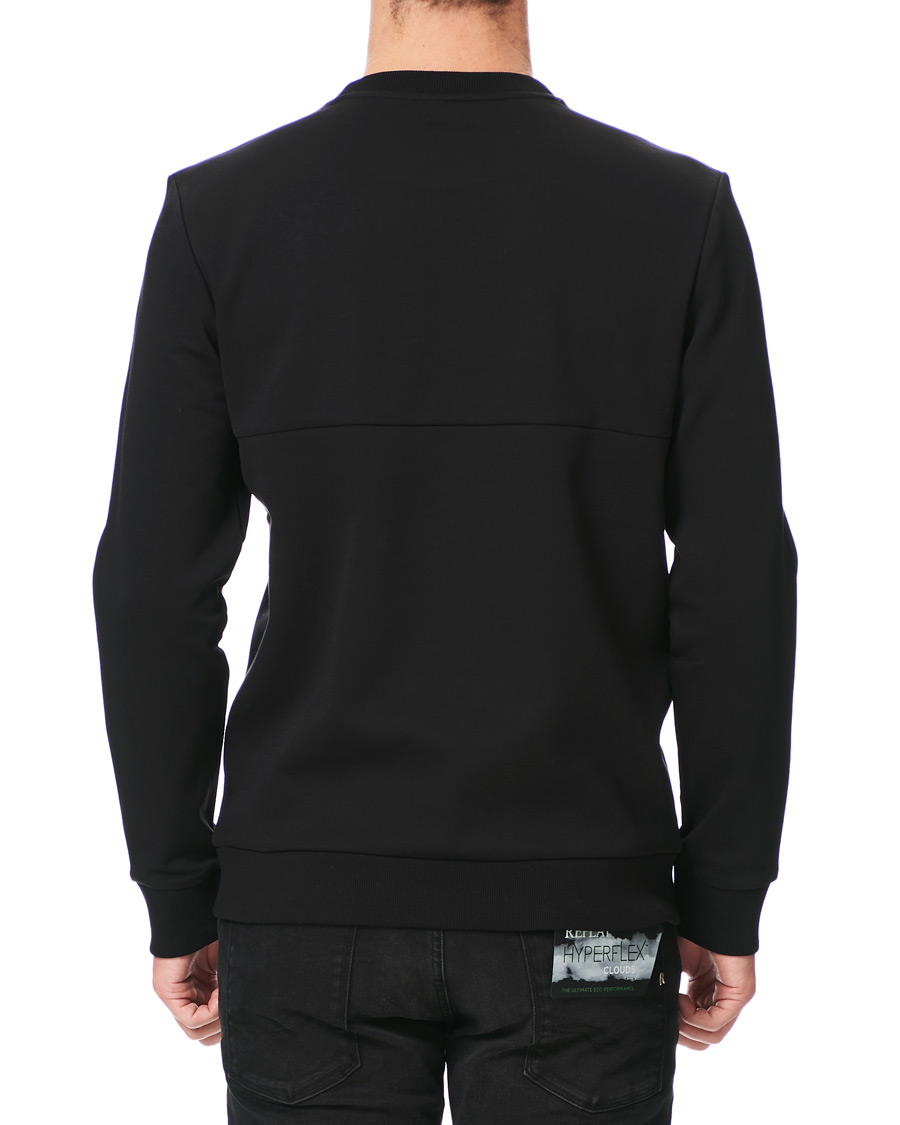 Herr | Tröjor | BOSS GREEN | BOSS Athleisure Salbo Crew Neck Sweater Black/Silver