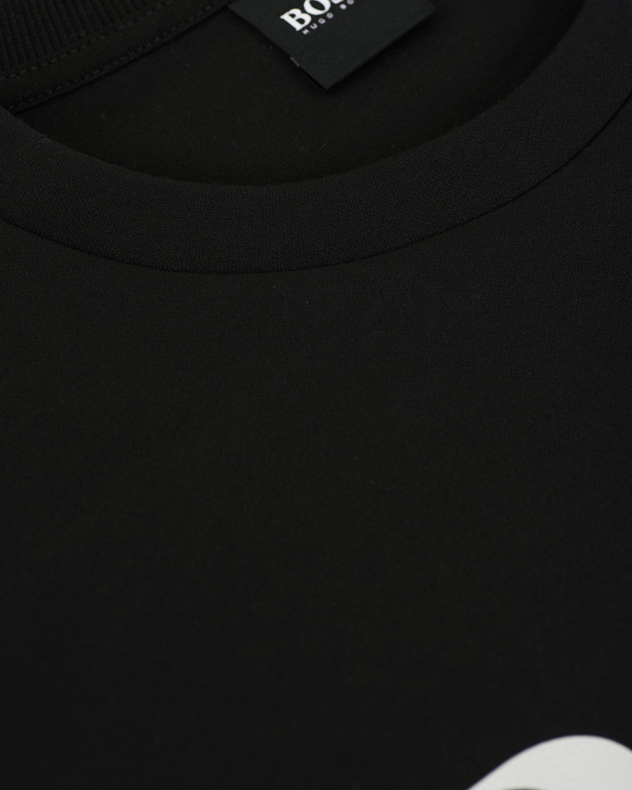 Herr | Tröjor | BOSS GREEN | BOSS Athleisure Salbo Crew Neck Sweater Black/Silver