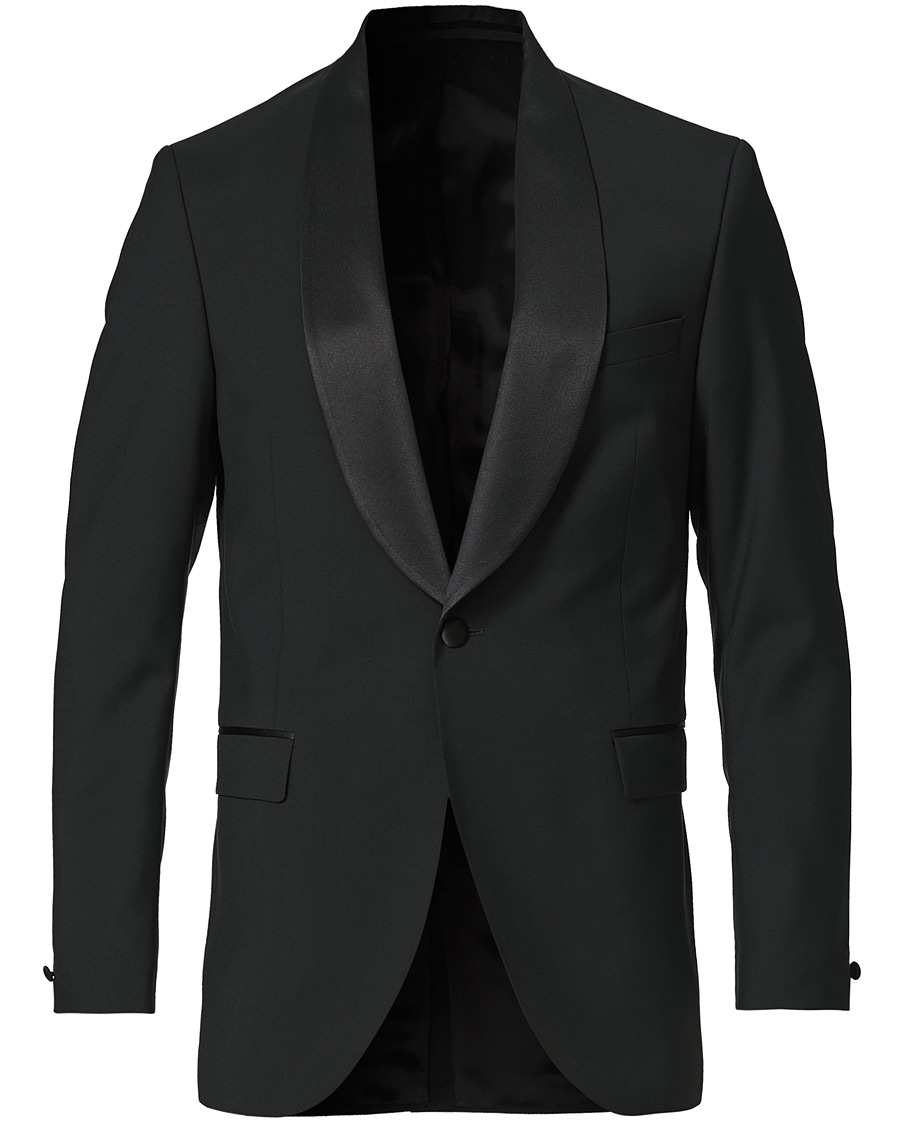 careofcarl.se | Janson Tuxedo Shawl Collar Blazer Black